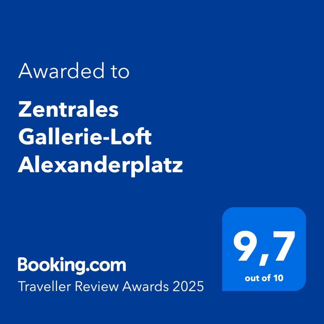 ברלין Zentrales Gallerie-Loft Alexanderplatz מראה חיצוני תמונה